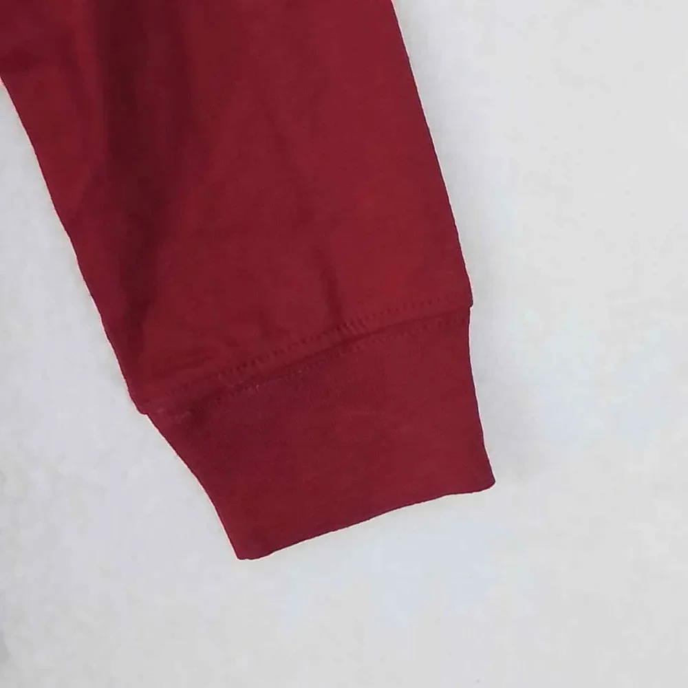 OshKosh Long Sleeve Cotton Tee Size 5 in Red w/ Fighter‎ Jet Theme